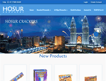 Tablet Screenshot of hosurcrackers.com